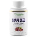 Paradise Herbs Grape Seed Extract, Active Whole Spectrum, Antioksidant, Vegan, Non GMO, Gluten Free, 90 Vegetarian Capsules