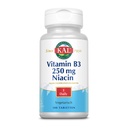 Kal 250 Mg Tablet Niasin, 100 Count
