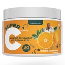 Dr. Keith 's Super C-High Dose menyuplai Vitamin C 4000mg dengan D-Ribose, Glycine, MSM-Aly Absorbable, Stomach- Friend-, Collagen Boost, Support immune - Unflasbored, 200 Grams (30 Pelayan)