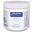 Enkapsul Murni Buffered Acibic Acid Powder 124; Vitamin C Tambahan untuk Individu Sensitif 1124; 8 Ounces