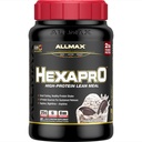 ALLMAX HEXAPRO, Cookies & Cream - 2 lb - 25 Grams of Protein Per Serving - 8-Hour Diterima Rilis - Zero Sugar - 21 Servings