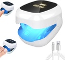 Laser Nail Fungus Treatment Led Light Devicefor Nail Fungal Infeksi, Membantu Untuk Mengembalikan Kesehatan Dan Significly Meningkatkan Gejala Seperti Deformasi Dan Painful Walking (White)