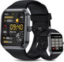 Smart Watches for Men Women (Answers Make Call), 1.95 "Fitness Watch with Blood Oxygen Heart Rate Sleep Monitor, 100 + Sports IP68 Waterproof Fitness Watch for Android iOS Phones
