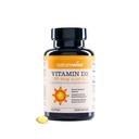 NaturreWise Vitamin D3 2000iu (50 mcg) 200- Day Supply for Imune, Healthy Muscle Fungsi, dan Kesehatan Tulang - Non-GMO, Gluten Bebas dalam Organik Ekstra Olive Oil, (Mini Softgel), 200 Count