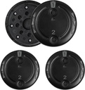 2 Packs (16 Pcs) Unitron Wax Pengawal Cerushield Disk v2.0 0988445 untuk phonak, Mendengar Aid Accessories Wax Filter, Phonak Bantuan Layanan Filter Wax Guard