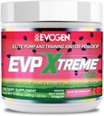 Evogen EVP Xtreme NO - Pra Workout Powder for Men & Women 124; Sugar Free Pretraining dengan Beta Alanine, Creatine, dan Caffeine for Energy & Pompa 124; Sour Watermelon 124; 40 Servis