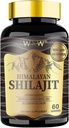 WXW Himalaya Shilajit Gummies, 60 Count, Blueberry Flavor, Supports After Training Recourition, Immune System, Dibuble, Mind & Memory, Healthy Heart, Cognitive Abbilities (1 Bottle, Gold Shilajit)