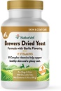 Vet Brewers Dry Yeast Formula dengan Garlic Flavoring Plus Vitamin for Dogs and Cats, Chewable Tablets, Made in The USA with Globally Source Ingreaints 100 Count