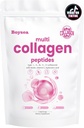 Boysea. Multi- Collagen Peptides Powder - Protein yang hidrolized Peptide Types I, II, III, V, X with Biotin & Vitamin C, Supports Skin, Nail, and Gabungan, Non-GMO, Gluten- Free, Easy Mix 1LB