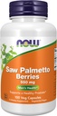 Sekarang Makanan Suplemen, Saw Palmetto Berries (Serenoa refens) 550 mg, Men 's Health *, 100 Veg Capsules