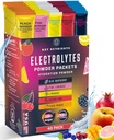 Paket Hidrasi Multivitamin KUNCI 40 Paket - 5 Delicious Flavors - Paket Bubuk Elektrolit Tanpa Gula - Tidak Ada Kalori, Gluten Bebas, Keto - 40 Pelayan - Dibuat di Amerika Serikat