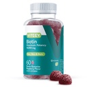 Vitei Biotin Gummies for Hair Skin and Nails - Biotin for Hair Growth Gummies - 10,000 mcg - Vegan, Gluten- Free, Non-GMO - 60 Count