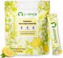 JOSTACE Electrolite Drink Mix dengan Tea Polyphenols 124; Fast Hydration & Electrolite Boost Boost 14; None-GMO, Vegan, Gluten- Free 124; Lemon Tea, 16 Servings