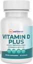 Menghidupkan kembali Wellness oleh JJ Virgin 124; Vitamin D ditambah 124; Relevant Serving dari 5000 IU, sangat Absorbable Vitamin D + Vitamin K1 & K2; GG Suplemen untuk Imune Health 124; Bone and Heart Suptgels 12.60 Softgels
