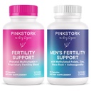 Suplemen Fertilitas untuk Perempuan, Suplemen Kesuburan Untuk Pria, Fertilitas Prenatal Vitamin, Vitex, Inosiol, Folate, Vitamin B6, 60 Kapsul