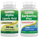 Best Acials Alpha Lipoic Acid 300 mg & Berberine Plus 1000 mg