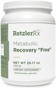 HormoneSynergy Metabolic Recovery Formula - Optimal Gastrointestinal, Hepatic dan Instinal GHI Dukungan - Gula dan Stepia Free Vanilla