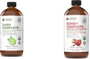 Lengkap Natural Products Liver Lengkap 8oz & Kidney Lengkap 8oz Bundle