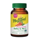 MegaFood Baby & Me 2 Posnatal Vitamin for Women Breastfeating with Folic Acid Form), Choline, Iodin D, Moringa Leaf and More - 120 Tab (60 Pelayan)