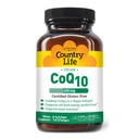 Country Life Simple CoQ10, Supports Heart Fungsi, 100mg, 120 Softgels, Disertifikasi Gluten Bebas, Disertifikasi Vegan...