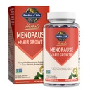 Taman Suplemen Menopause Hidup Herpals dengan S-equol & Trans- Resveratrol untuk Multi- Symptom Relief, Keranat untuk Thicker, Fuller Pertumbuhan Rambut - Nun-GMO, Gluten- Free, Vegan, Berry Flavor, 30 Services