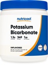 Nutricost Potasium Bikarbonat Powder 1 LB - Gluten Free, Non- GMO