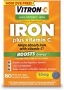 Potensi Tinggi Vitron-C Tambahan Besi dengan Vitamin C, Paket 3 (180 Cacah Total)