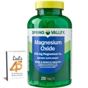 Spring Valley Magnesium 250mg 250 Count, Bone & Muscle Health, Best Magnesium Suplement Bundle Dietary dengan 45 Diabetes Decoded