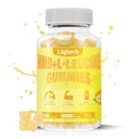 HMB and Leucine Gummies, with 3000mg HMB and L-Leucine Suplement for Muscle Recovery, Muscle Mass & Improve Endurance, for Men & Women, Non GMO, Vegan, Gluten Free, Lemon Flavor, 120 Guines