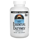 Sumber Enzymes Estimim 500mg Bio- Dialigned Multiple Suplemen Herbal Defense for Ditraffic, Gas & Constipation Relief & Daily Digetical Health - Strong Ammune System Support - 120 VegiCaps