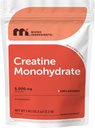 Mikro Ingrediens Creatine Monohydrate Powder 1 kg (2.2 Lbs), 5000mg Per Serv, Micronized Creatine Powder, Unfeather, No Filler, Keto & Vegan, Easy Dissolve, Pre Workout for Women & Men