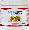 KALA HEALTH MSMPure Fruit Flavored Coass MSM Powder Flakes - US- Made MSM for Joint Health, Skin Appecture, and Hair & Nail Dupport - 8.8 oz, Organic Sulfur