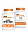 Suplemen BulkSuplemen Alpha Lipoic Acid Capsules 240ct + CLA 2000mg Softgels 300ct Bundle