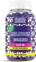 Oladole Natural Sleep Complex 86mg Ekstra Melonaxin, L- Theanine, Passiflora, 5- HTP, Ghana Benih Ekstraksi 126; Tidur Dukungan Promotes Relaxation & Fall Asleep Lebih Cepat - 60 Gummies, Grape Flavor