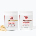 TB12 Plant Based Protein Powder - Vanilla & Chocolate Multi- Pack, 24g Desusinably Pea Protein, Vegan, 1g Net Carb, Non- GMO, Dairy- Free, Sugar- Free (60 Servings)
