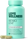 Cinta Wellness Metabolove 124; Metabolism Booster for Women Suplement Afsel 124; Crauds & Boost Energy Suplemen 124; Cortisol & Thyroid Dukungan Perempuan 124; Stimulant Free, Vegan & Gluten- Free Alaghten--60