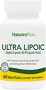Natures Plus Ultra Lipoic - 60 Bi-Layered Mini- Tabs - Mendukung Pertahanan Radikal Bebas dengan Progories, NUTRENTS & Whole Food Concentude - Gluten Free - 30