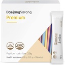 Daejang Suang (Premium, 30 Tongkat) Psyllium Husk Dietary Fiber Supplemen Kesehatan Digetical & Bantuan Konstipasi. Tanaman yang berbasis Ingrediens Alam, Formula Lembut 4.960mg.