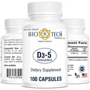 Bio Tech Vitamin D Capsule 531910241 1 Bottle, 100 per Botol