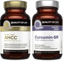 Kualitas Hidup Fitur Kinoko Emas AHCC dan Mikroaktif Curcumin SR - Imune Dukungan Kurcumin Bundle