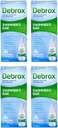 Debrox 's Perenang Telinga Drying Drops untuk Dewasa & Anak-anak, 1 Fl oz. (Kemas 4)
