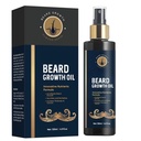 Minyak jenggot untuk Pria, 5% Beard Growth Oil untuk Thicker dan Fuller Beard, Pembangunan Rambut Provial, dengan Biotin, Rosemary dan Castor Beard Oil untuk Pertumbuhan Pria, 4 Fl Oz