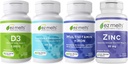 EZ Melts Estial Men 's Health Bundle, Sugar- Free, 1-3-Month Supply