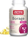 Jarrow Formula Borage 1200 mg - 120 Softgels - Sumber GLA - Borage Oil Suplement - untuk Skin Health & Imune System Support, Mild PMS Discomfort - hingga 120 Services
