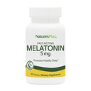 Natures Plus Melonalin 5 mg - 90 Fast-Acting Tablet - Vegan, Gluten Free - 90 Servis