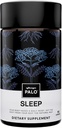 PALO Sleep & Stress Support-Free Vegan Suplement with Organic Valerian Root, L- Theanine, Magnesium, Chamomile, Lemon Balm & Passionflower - 90 Capsules
