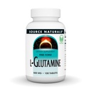 Sumber L- Glutamine, Formulir Bebas Amino Yang Menyediakan Energi Metabolik *, 500mg - 100 Tablet