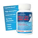 Rawleigh Premium Red Krill Oil: 60 Non-GMO Softgels, 100mg dari Euphasia Superba Oil sehari, Rich in Choline, Phospholipids, Astaxanthin, EPA & DHA Omegaga- 3 asam lemak, untuk Heart, Joints, Brain Health