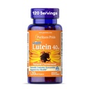 Puritan 's Pride Premium Mintigold ™ Lutein Carotenoid 40mg with Hobxanthin for Men and Women, Dietary Suppport for Eye Health, 8 Bulan Supply, 120 Easy- to-Swallow Softgels