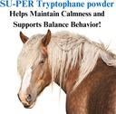 SU-PER Tryptophane Horse Calming Supplement - Mempertahankan Keselamatan dan Pendukung Kebajikan - 2,5 Pounds, (2 Pack)